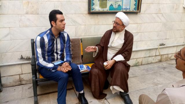 بازدید معاون تربیت بدنی شهرداری از مسجد و حوزه علمیه حضرت ابوطالب علیه‌السلام