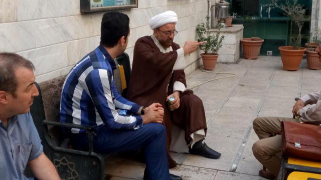 بازدید معاون تربیت بدنی شهرداری از مسجد و حوزه علمیه حضرت ابوطالب علیه‌السلام