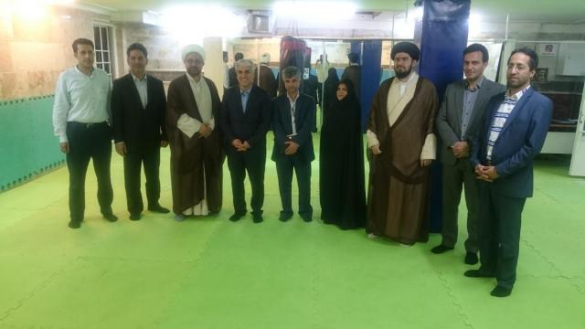 بازدید شهردار محترم منطقه 17 تهران از مسجد و حوزه علمیه حضرت ابوطالب علیه‌السلام