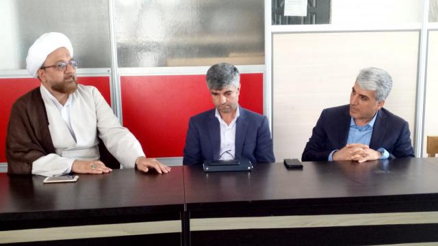 بازدید شهردار محترم منطقه 17 تهران از مسجد و حوزه علمیه حضرت ابوطالب علیه‌السلام