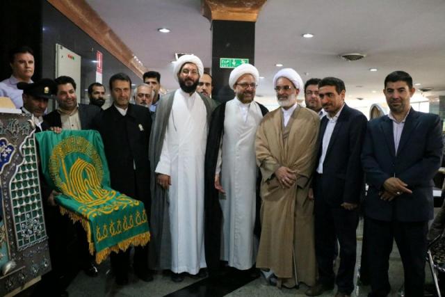 حضور حجت الاسلام و المسلمین سینایی در جشنواره ضریح مهربانی