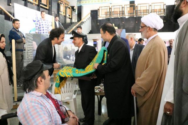 حضور حجت الاسلام و المسلمین سینایی در جشنواره ضریح مهربانی