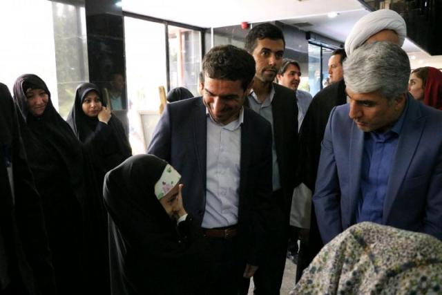 حضور حجت الاسلام و المسلمین سینایی در جشنواره ضریح مهربانی