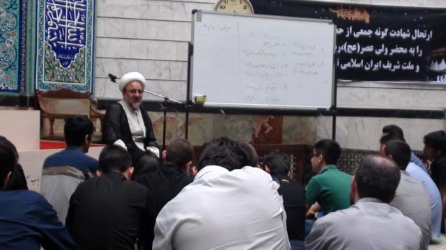 جلسه ویژه بررسی ابعاد فاجعه حج 1394 و فعالیت فرهنگی در این موضوع- مسجد منیریه-پایگاه مقاومت بسیج یاسر-حوزه علمیه حضرت ابوطالب (ع)