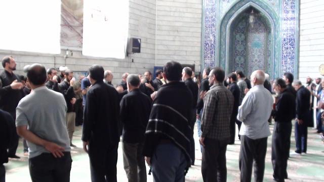 مراسم عزاداری امام جعفر صادق (ع)، مسجد منیریه، حوزه عملیه حضرت ابوطالب (ع)