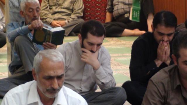 مراسم روز عرفه مسجد منیریه