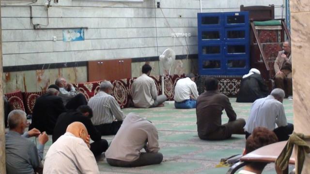 مراسم روز عرفه مسجد منیریه