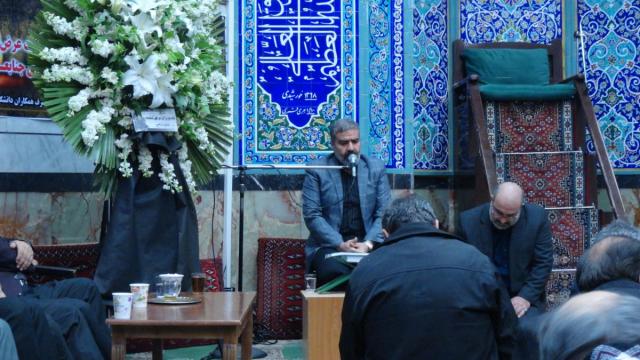 مراسم سومین روز درگذشت آن مرحوم