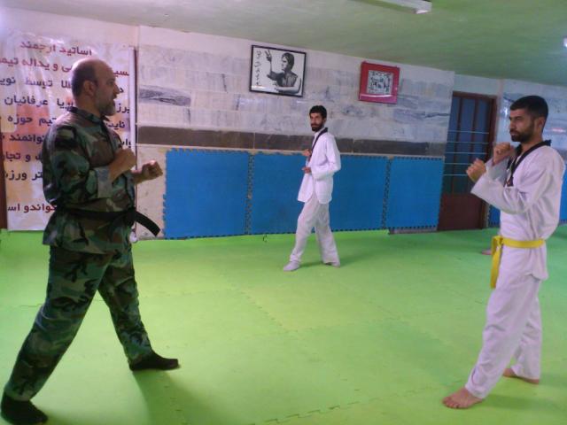 حوزه علمیه حضرت ابوطالب (ع) - کلاس رزمی تکواندو