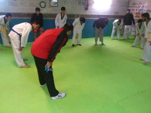 حوزه علمیه حضرت ابوطالب (ع) - کلاس رزمی تکواندو