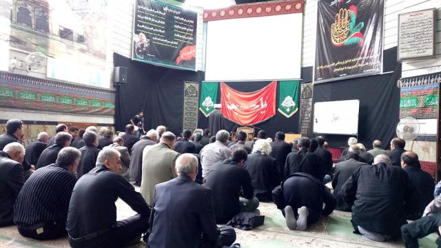ظهر اربعین 96 - مسجد منیریه - حوزه علمیه حضرت ابوطالب