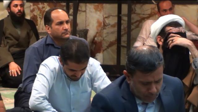 مجلس ختم شهدای حج - حوزه علمیه حضرت ابوطالب - مسجد منیریه